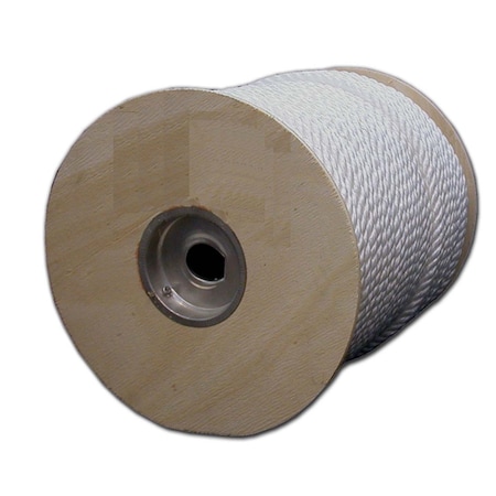 T.W. Evans Cordage Co. 1/2. X 1200 ft. TWISTED NYLON ROPE REEL 85-072